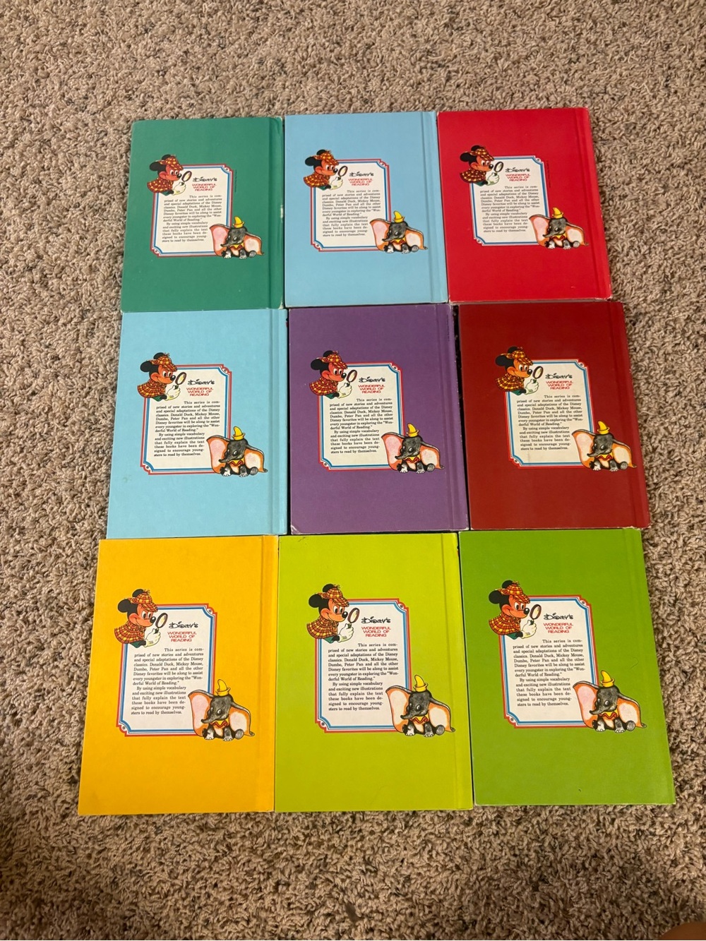 Vintage Walt Disney 46 Book Set - Many Classic Characters and Stories - Picture 9 of 13